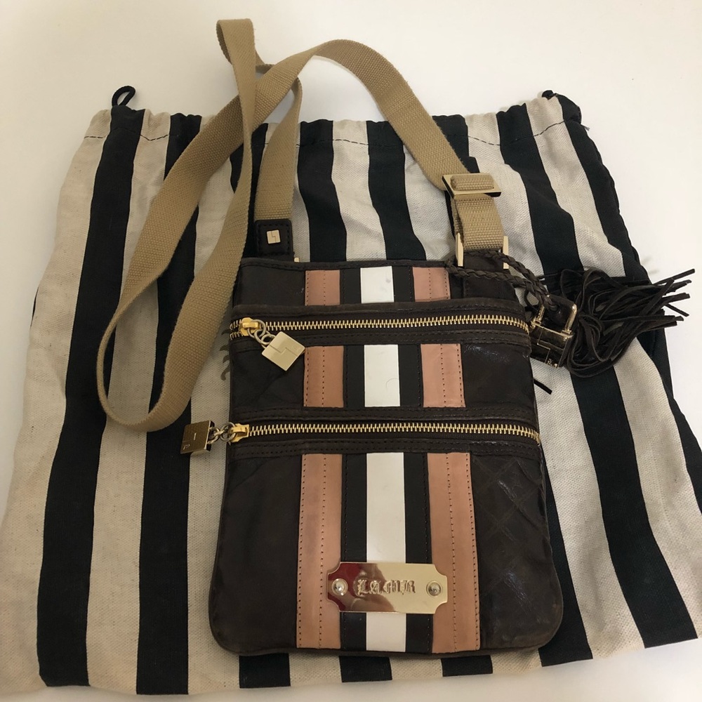 LAMB by Gwen Stefani brown leather crossbody